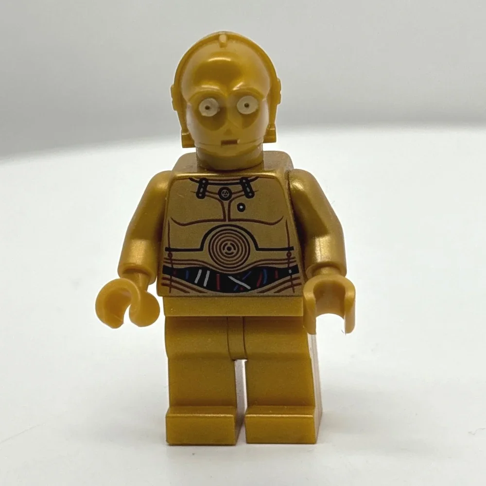 LEGO Star Wars C-3PO Minifigure Pearl Gold Protocol Droid sw0700 Rebel Alliance
